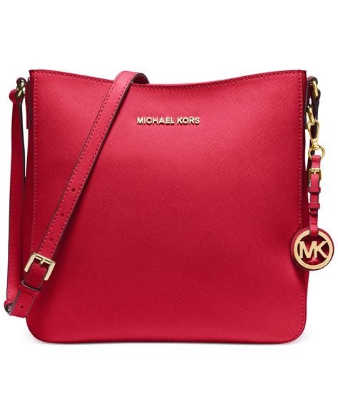 michael michael kors jet set travel large saffiano messenger bag|michael kors tote bag.